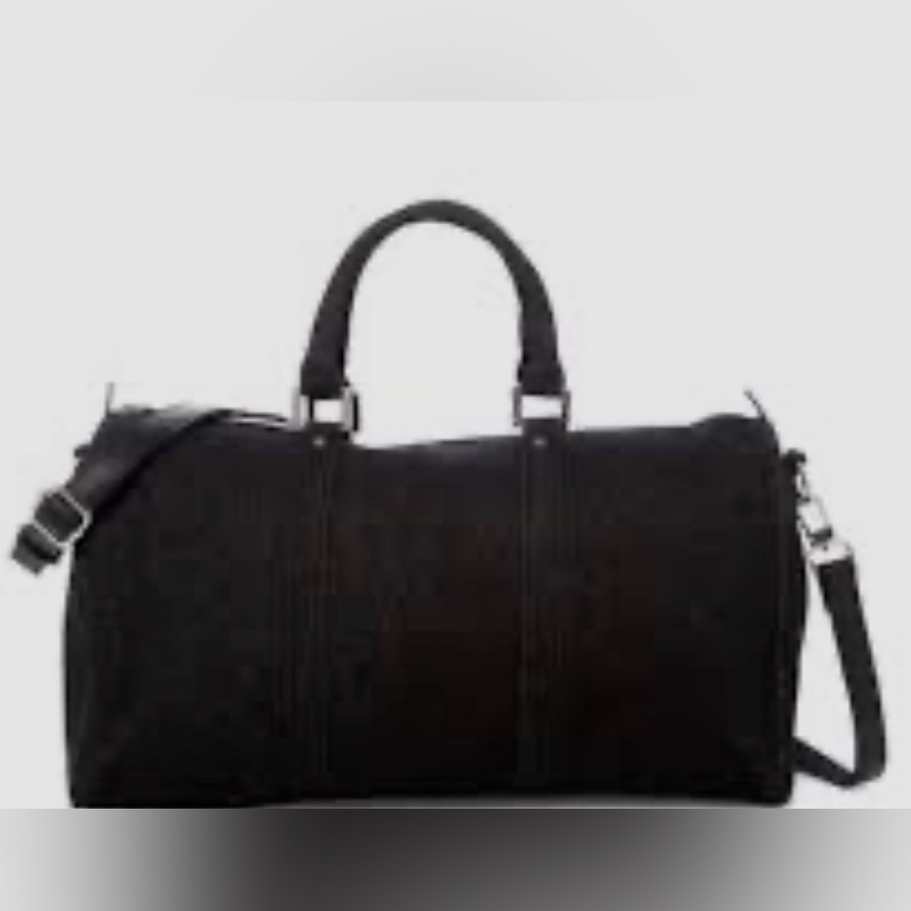 Urban Expressions Miles Denim Duffle Bag - Picture 2 of 6